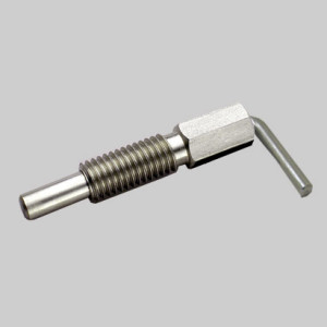 Inc. Hand Retractable Spring Plunger SKLS-2-316 Locking Hand-Retractable Knurled Handle Spring Plunger Without Nylon Patch S/&W Manufacturing Co