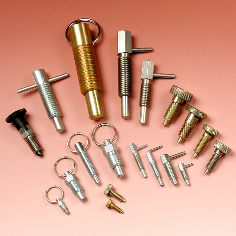 1/2-13 L-Handle Retractable Spring Plungers