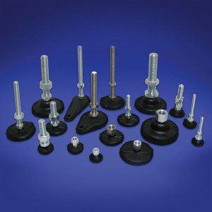 Inc. Delrin Leveling Mount NMD-TS6 Tapped Style Non Skid Leveler S&W Manufacturing Co Inc. Delrin Leveling Mount NMD-TS6 Tapped Style Non Skid Leveler S&W Manufacturing Co