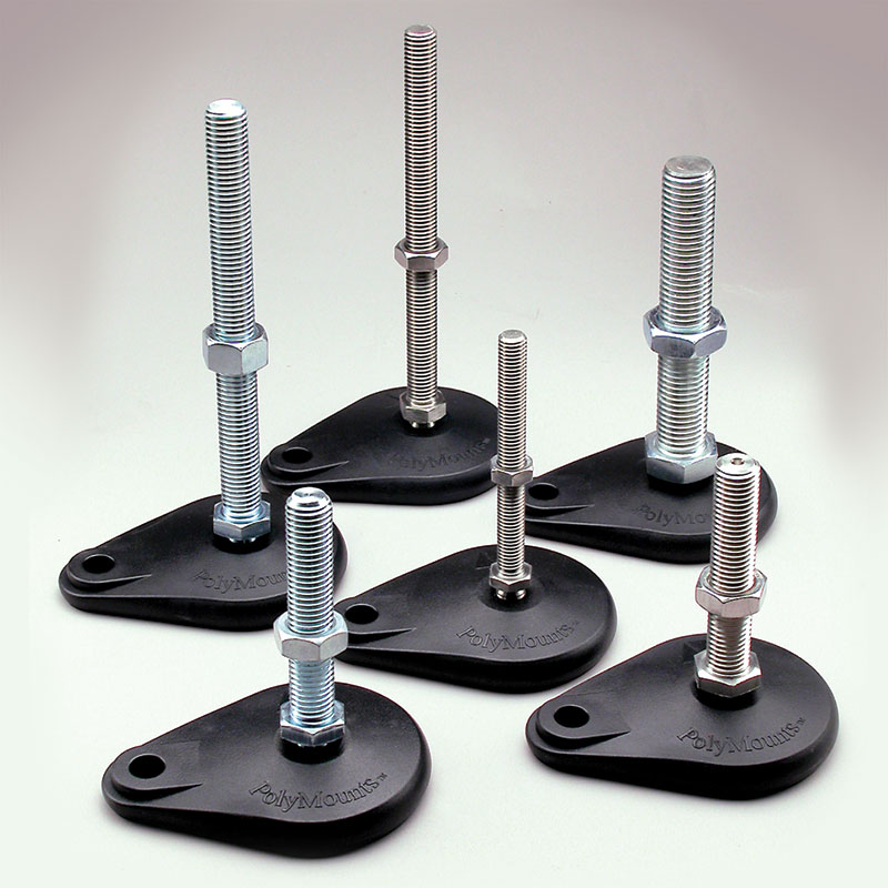 Inc. Level-It Leveling Mount NTS-2 Tapped Style Non-Skid Leveler S&W Manufacturing Co Inc. Level-It Leveling Mount NTS-2 Tapped Style Non-Skid Leveler S&W Manufacturing Co