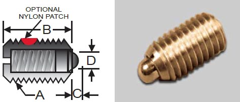 Inc. Ball & Spring Plunger SWB10-10SL Short Spring Plunger Light End Force S&W Manufacturing Co Inc. Ball & Spring Plunger SWB10-10SL Short Spring Plunger Light End Force S&W Manufacturing Co