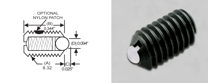 Ball & Spring Plunger STH38 T-Handle Locking Nose Without Patch S&W Manufacturing Co Inc. Ball & Spring Plunger STH38 T-Handle Locking Nose Without Patch S&W Manufacturing Co Inc.